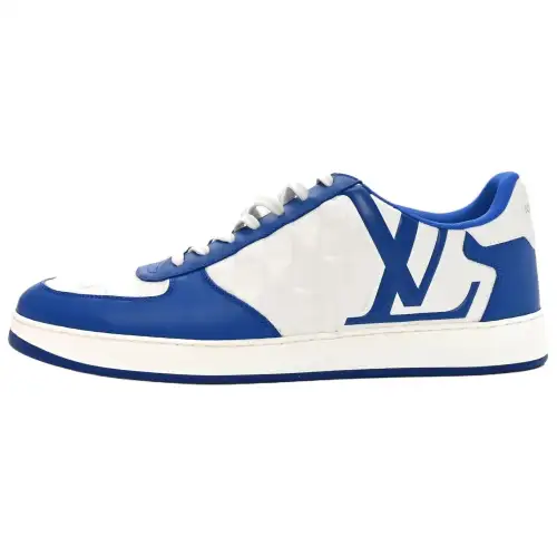 LOUIS VUITTON Rivoli Low top Skateboard Shoes Men's Blue