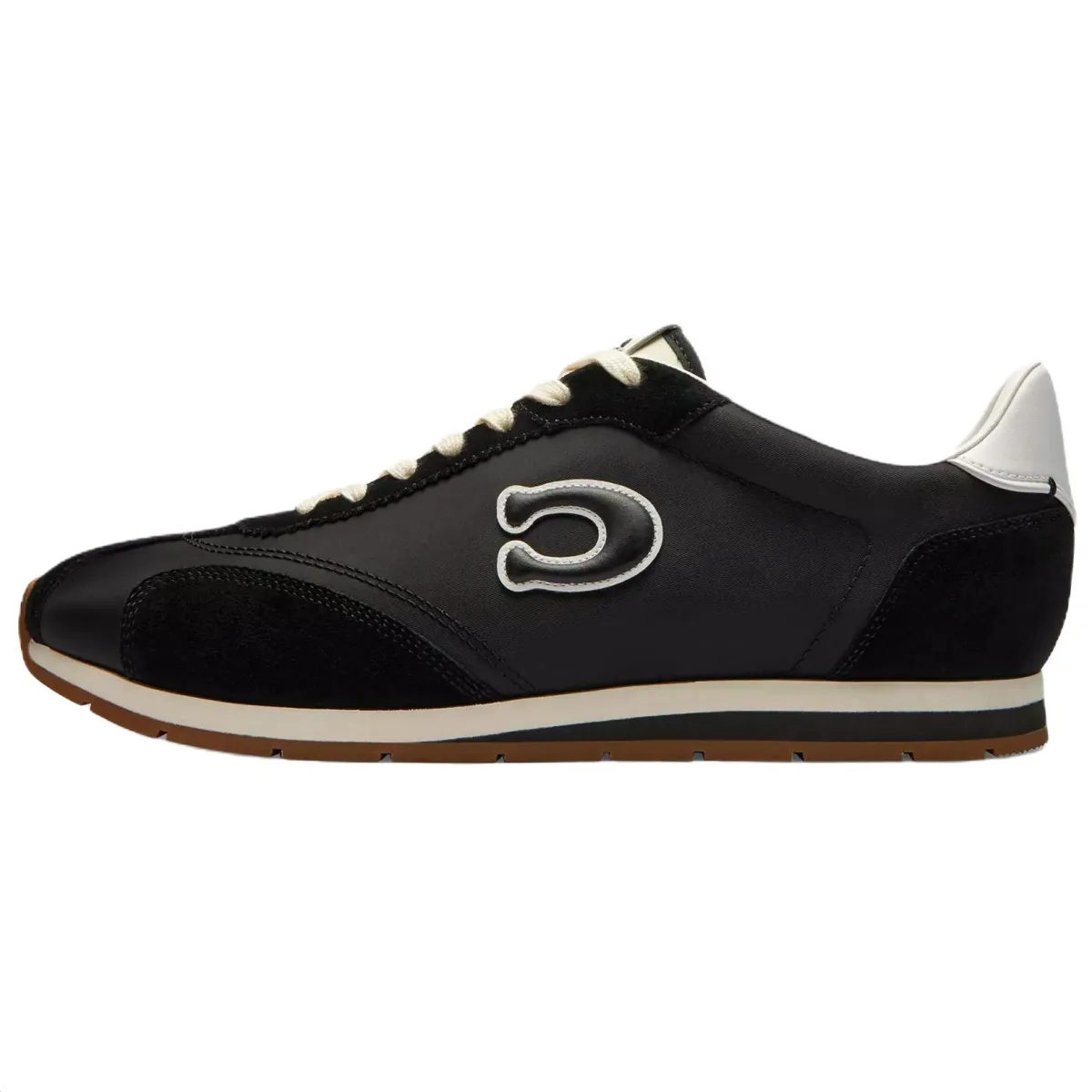 COACH Leather Low top Casual Shoes Men's Black