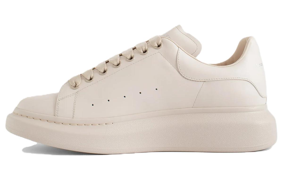 Мужские кеды Alexander McQueen Oversized Sneaker (бежевые)