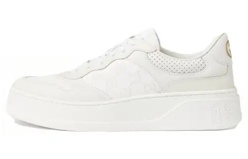 Gucci Gg Canvas Trainer 'White Grey'