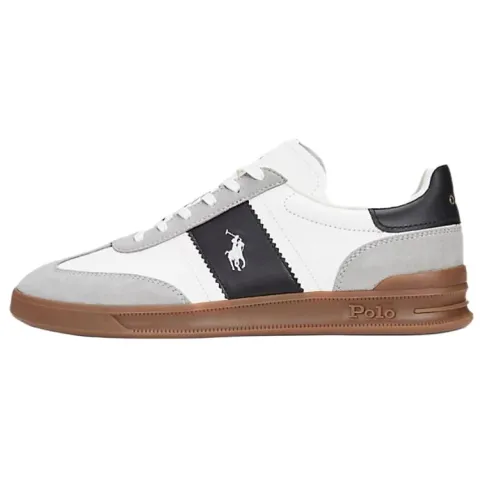 Polo Ralph Lauren Heritage Aera Low top Skateboard Shoes Men's Gray