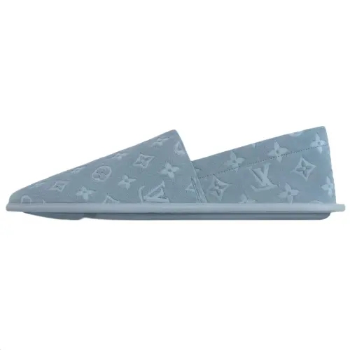 LOUIS VUITTON TRAVELER Casual Shoes Men's Blue