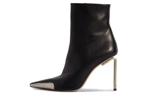 OFF WHITE Allen Key Zip Detailed Ankle Boots Women's