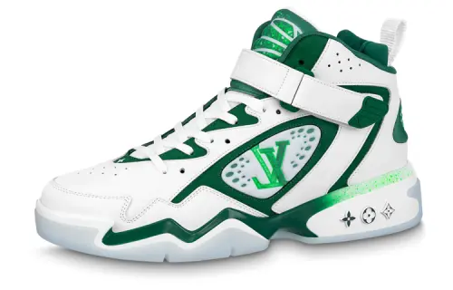 LOUIS VUITTON Trainer 2 Sneakers 'White Verdant Green'