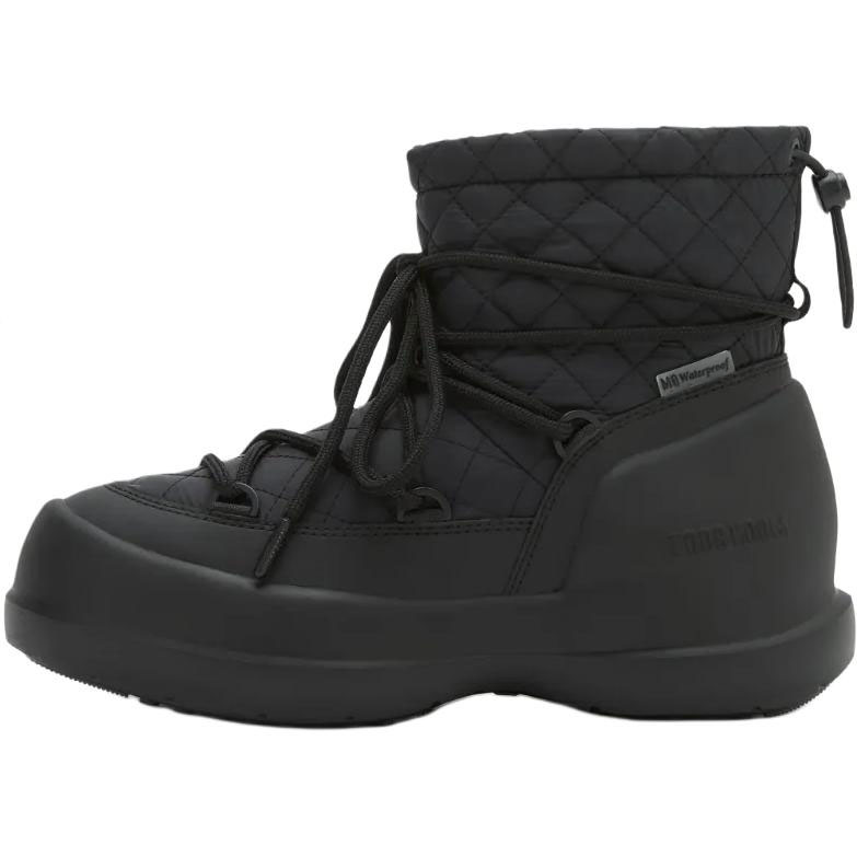 Женские сапоги Moon Moon Boot Mezzaluna (черные)