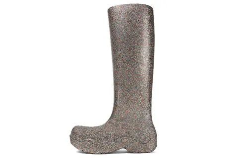 Bottega Veneta Puddle BV Rain Boots High Boots Women's Silver