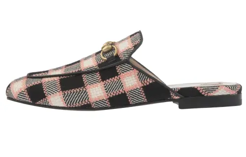 GUCCI Closed Toe Slippers Women's Black