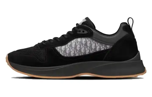 DIOR B25 Runner Black Oblique Suede