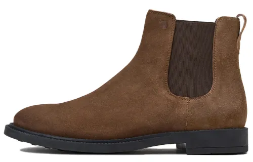 TOD'S Ankle Length Chelsea Boots Men's Brown