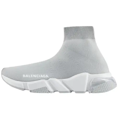 Balenciaga Wmns Speed Clear Sole Trainer 'Grey' Women's