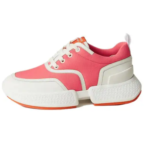 HERMES Giga Low top Casual Shoes Women's Pink