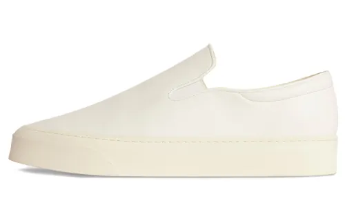 THE ROW Leather Men's Casual Shoes Men's White