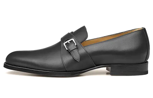HERMES Doug Casual Shoes Men's Black