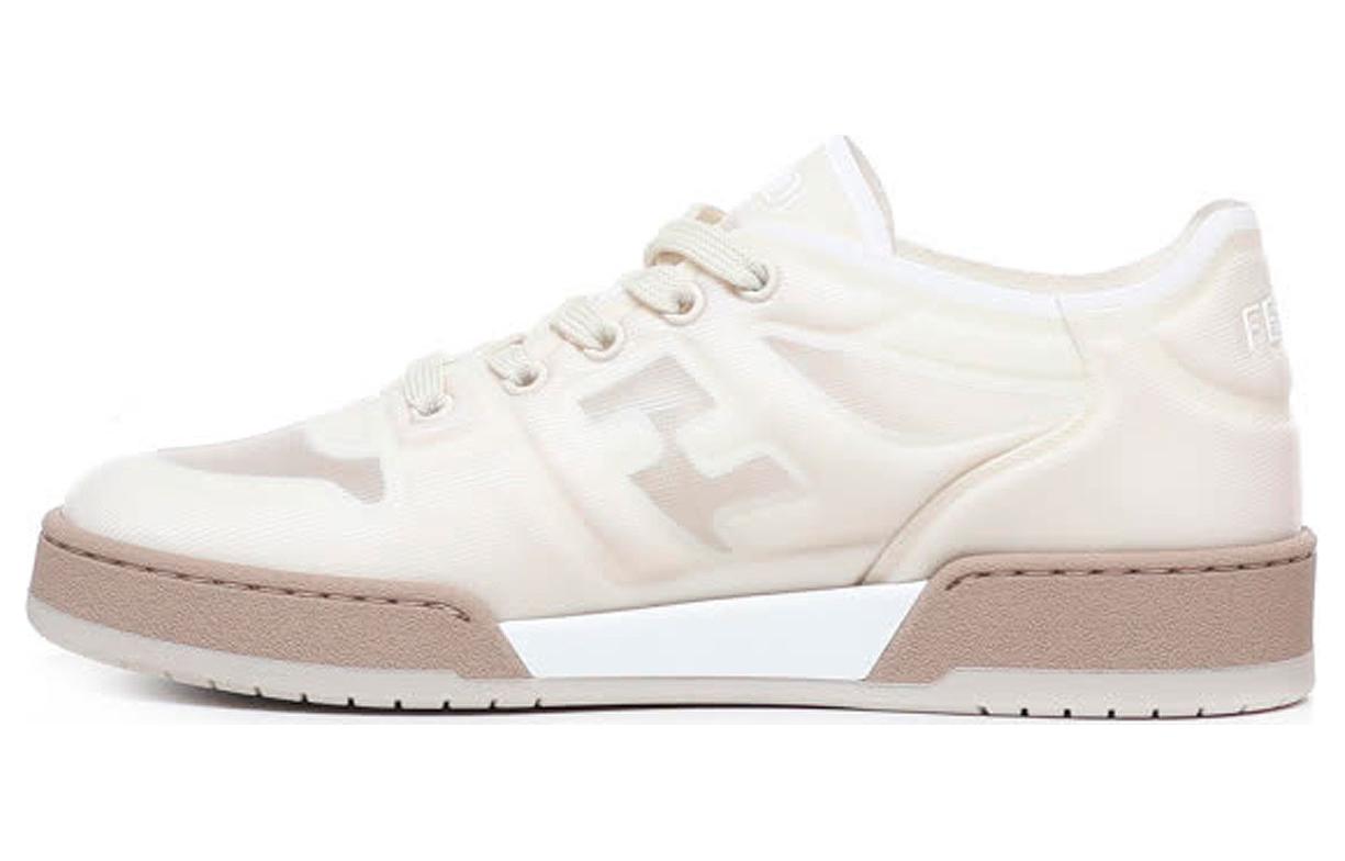 FENDI Match Low Top Mesh 'White' Women's