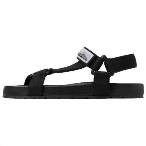 Bottega Veneta Trip One Strap Sandals Men's Black
