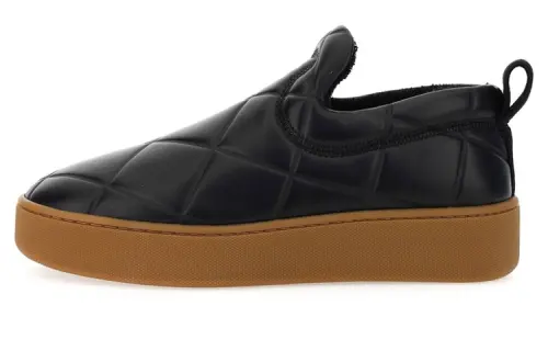 Bottega Veneta Low top Stylish Skateboarding Shoes Women's Black