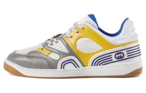Gucci Basket 'Grey Yellow Blue'