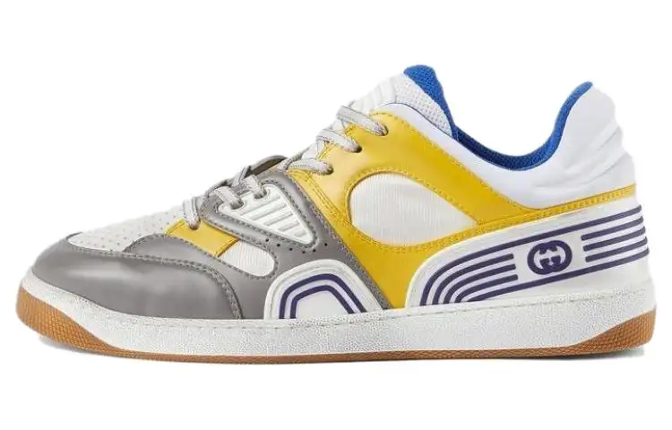 Gucci Basket 'Grey Yellow Blue'