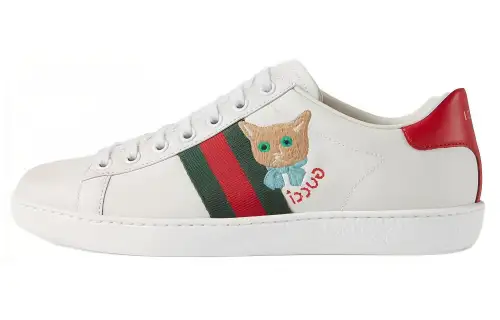 Gucci Wmns Ace 'Cat Embroidery' Women's