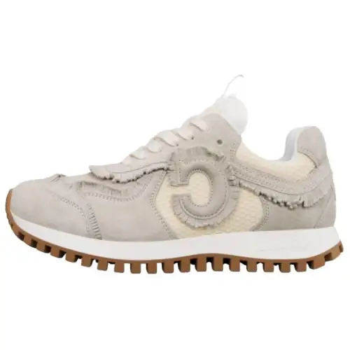 DIOR C'est Dior Cow Leather Low top Casual Shoes Women's Ecru