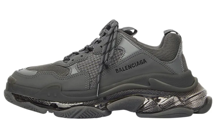 Balenciaga Triple S Clear Sole Grey Women's