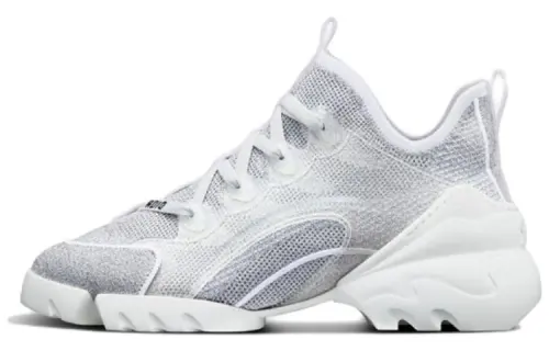 DIOR D Connect Silver Tone White Women's