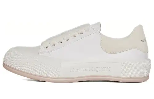 Alexander McQueen Deck Low top Skateboard Shoes Women's White