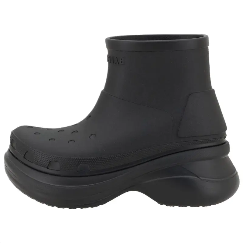 Balenciaga X Crocs Logo Embossed Ankle Boots Women's