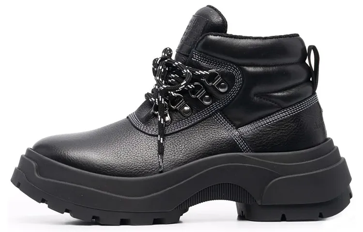 Maison Margiela Lace-up Leather Boots