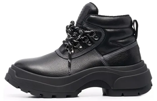 Maison Margiela Lace-up Leather Boots