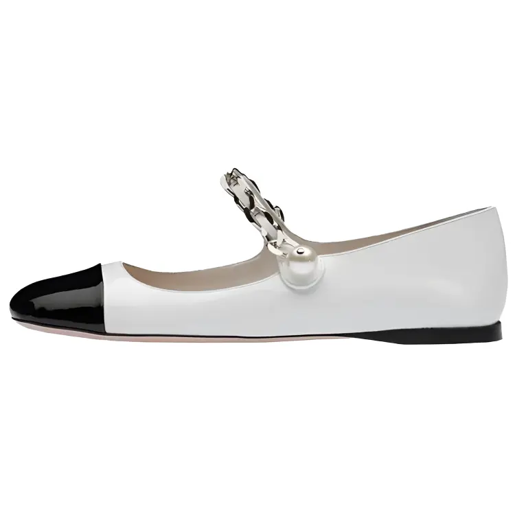 MIU MIU Two-Toned Ballerinas