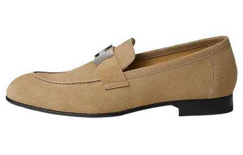 HERMES PARIS Men's Casual Shoes Men's Brown