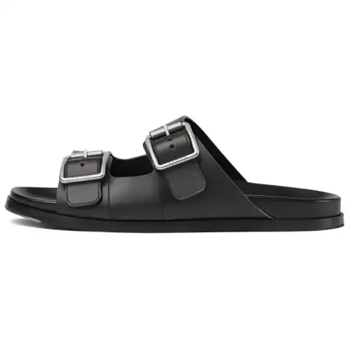 GUCCI Slide Slippers Men's Black
