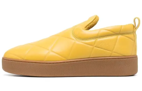 Bottega Veneta Stylish Skateboarding Shoes Men's Yellow