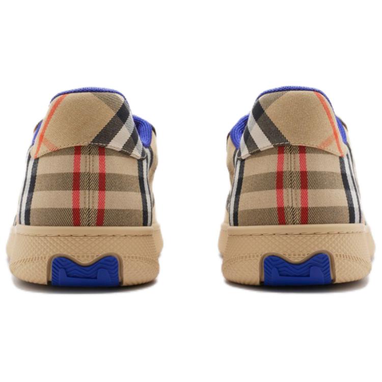 Burberry Terrace Low top Skateboard Shoes Men's Sandy Beige