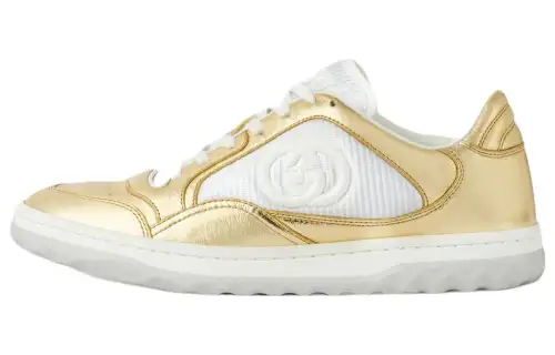 Gucci Wmns MAC80 Sneaker 'Metallic Gold' Women's