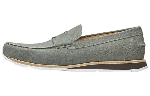 HERMES Casual Single Shoes Men's Gray