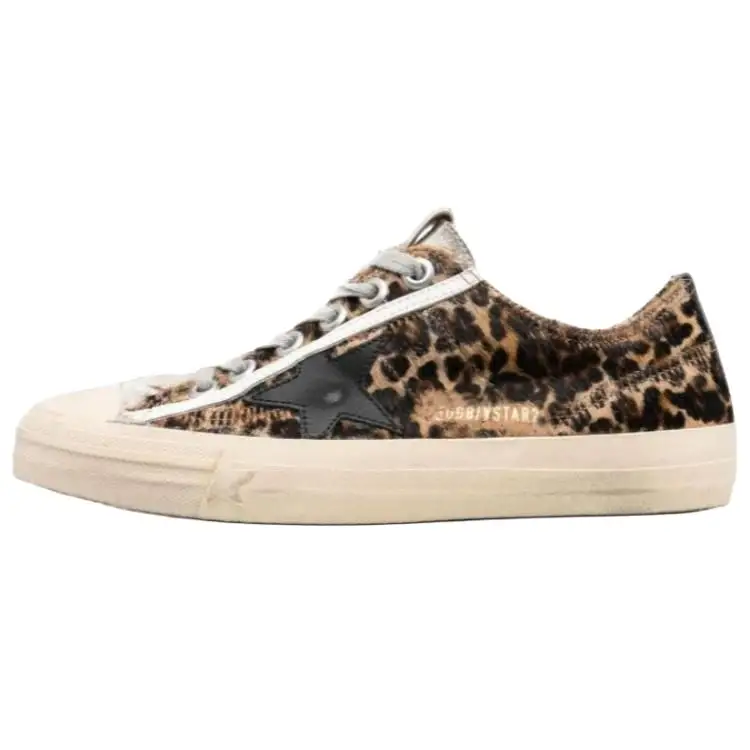 Golden Goose Leopard-print Lace-up Sneakers