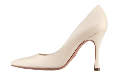 DIOR Attract Slim Heel High Heels Women's White