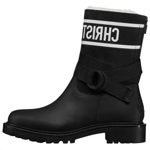 DIOR D Major Ankle Boots Women's Black