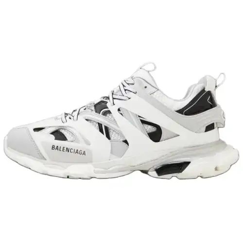 Balenciaga Track Led Mesh Low top Chunky Sneakers Men's White