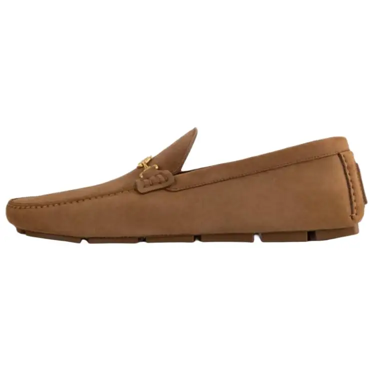 LOUIS VUITTON Driver Casual Shoes Men's Brown