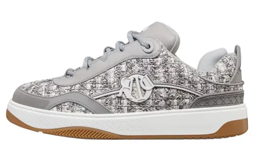 DIOR B9S Skater Tweed Silver-Tone Numbered