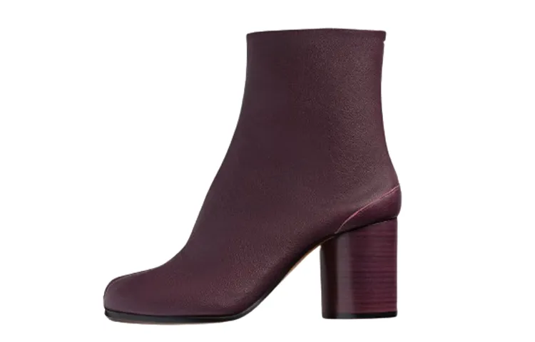 Maison Margiela Tabi 60mm Leather Ankle Boots