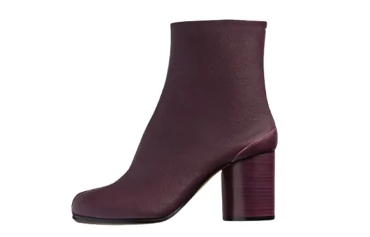 Maison Margiela Tabi 60mm Leather Ankle Boots