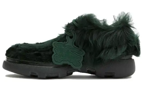Burberry Vine Sheepskin Men's Casual Shoes Men's Vine Color