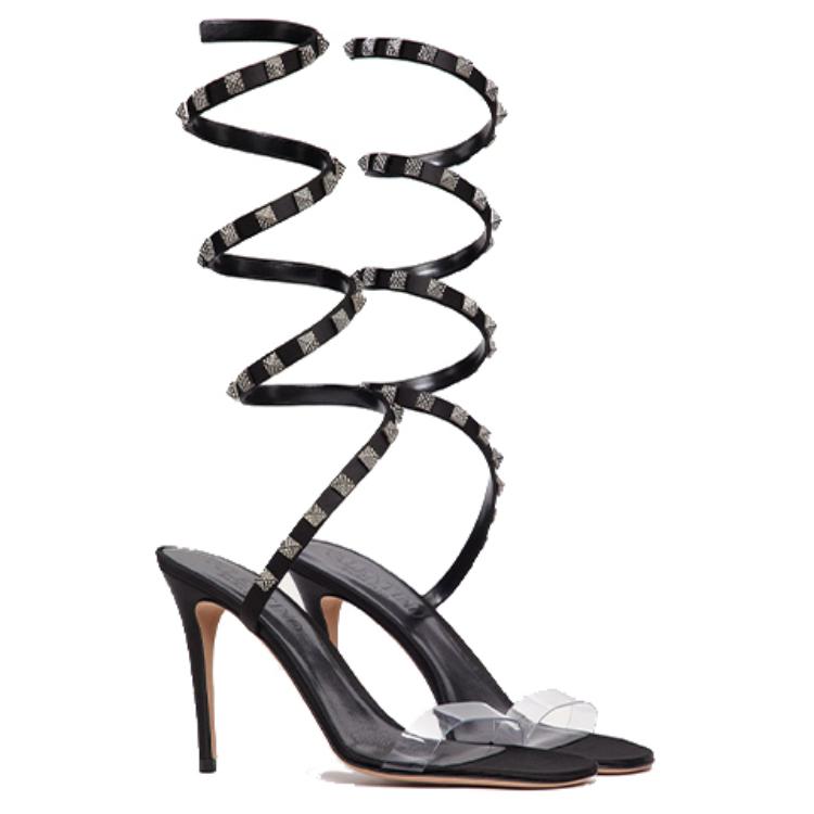 Valentino Garavani Rockstud 100 Leather Sandals