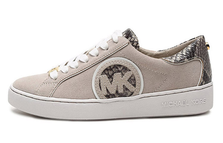 Женские кеды MICHAEL KORS (песочно-серые)