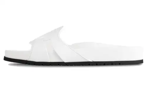 LOUIS VUITTON Isola Slide Slippers Women's White