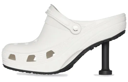 Balenciaga X Crocs Madame 80MM 'White' Women's